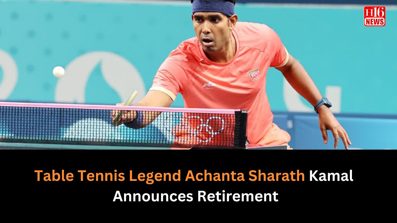 Table Tennis Legend Achanta Sharath Kamal Announces Retirement